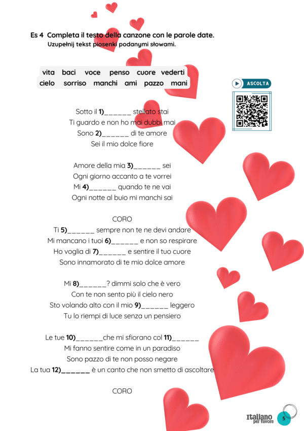 Amore mio! Włoski na romantyczną okazję. - obrazek 3